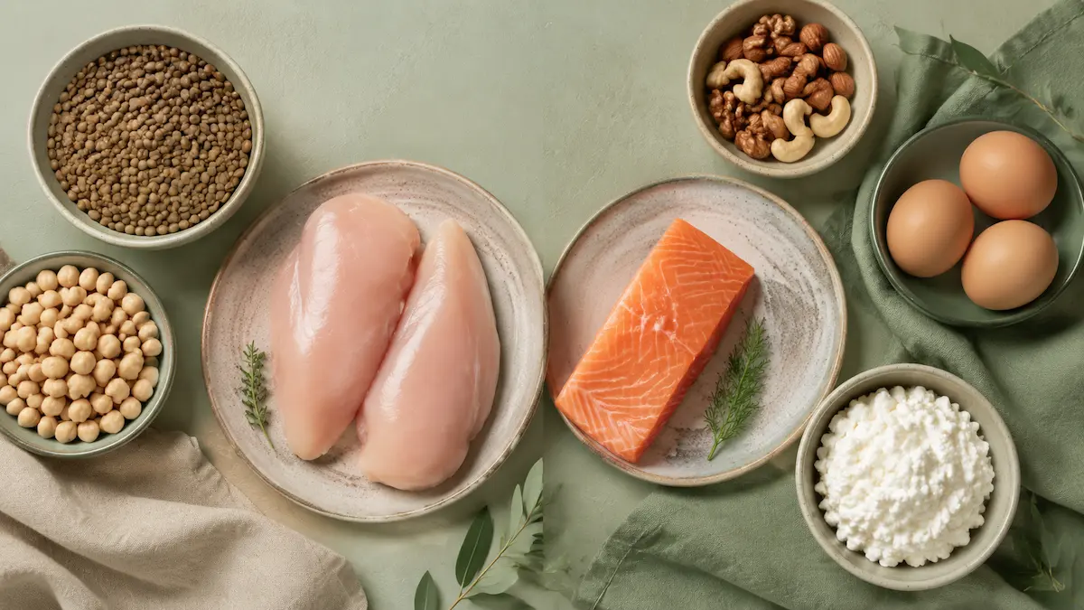 Белковые продукты: мясо, рыба, яйца, творог и бобовые — источники белка для рациона
