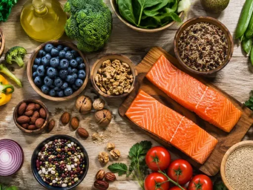 Продукты для профилактики болезней: овощи, ягоды, орехи, рыба и оливковое масло