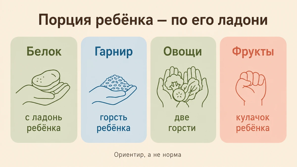 Инфографика: пять признаков, при которых ребёнка нужно показать педиатру, а не консультанту по питанию